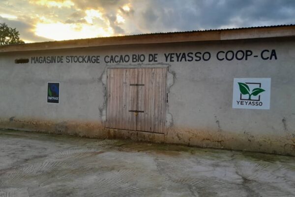 magasine de stockage de cacao bio